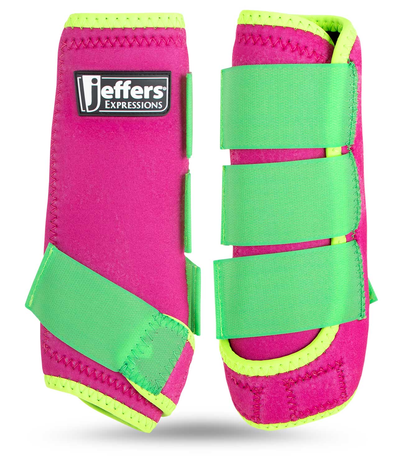Jeffers Expression Neon Protective Horse Boots