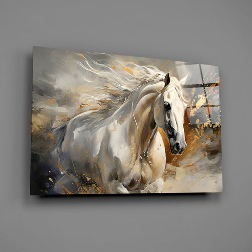Horse Art Glass Wall Art